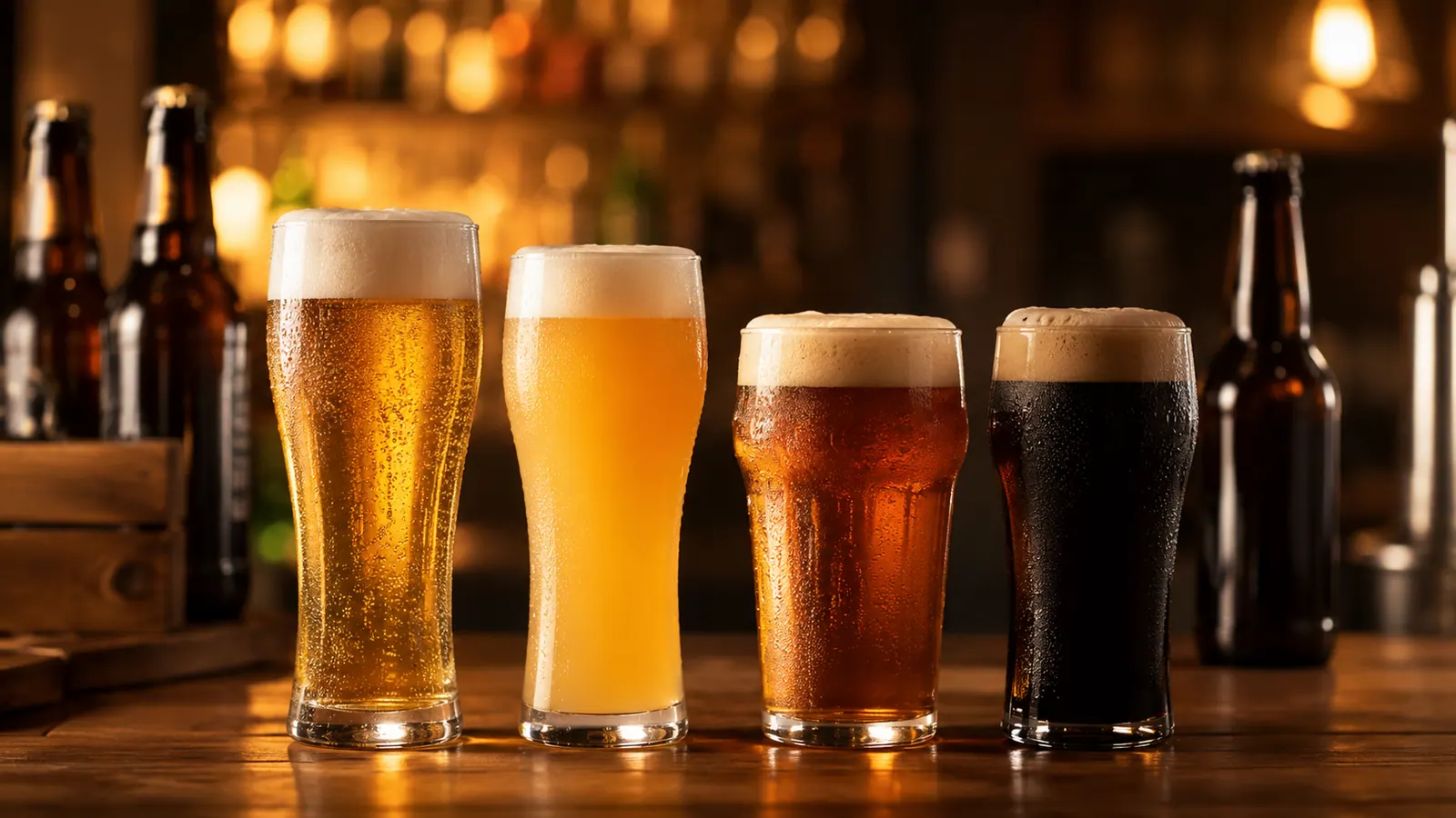 Best Beers for Beginners: Lager, Wheat Beer, IPA, and Stout Explained hero image